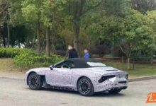 零百仅3秒!疑似上汽名爵电动敞篷超跑Cyberster量产版曝光 - v2ra小站