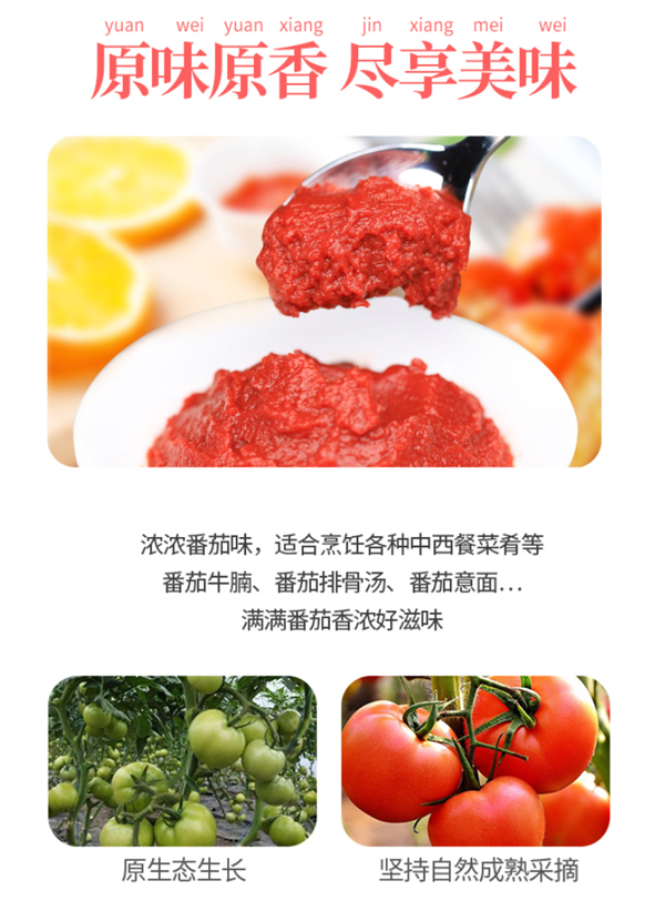 居家好货:天山红纯番茄酱 850g只要10.5元 - v2ra小站