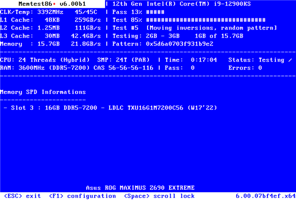 时隔9年:经典内存测试软件Memtest86+王者归来!还免费 - v2ra小站