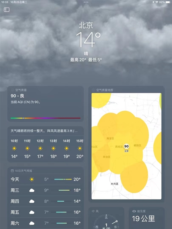 果粉苦等12年!iPad迎史诗级更新:终于有官方天气App了 - v2ra小站