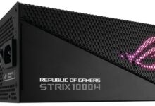 原生支持RTX 4090 华硕发布ROG Strix系列电源：最高1200W - v2ra小站