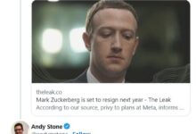 扎克伯格辞职假消息疯传 Meta股价却飙升 - v2ra小站