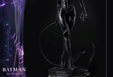 P1S公布《蝙蝠侠归来》猫女雕像：皮衣皮鞭 黑猫碧眼 - v2ra小站