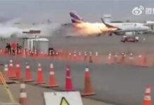 离谱！秘鲁客机起飞时与地面车辆相撞：致2人死亡 - v2ra小站