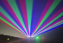 山东高速惊现七彩防疲劳驾驶激光灯 炫如舞厅 司机瞬间精神 - v2ra小站