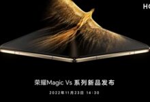 刷新业界轻薄记录！荣耀Magic Vs参数出炉：2K全高刷内折大屏 - v2ra小站