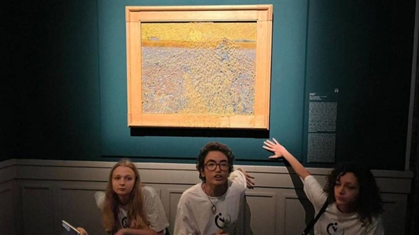 又来了！梵高名画《播种者》遭环保人士泼汤：有玻璃保护、未被破坏 - v2ra小站