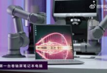 联想杨元庆展示全球首款卷轴屏PC：12寸秒变15.3寸 分辨率可变 - v2ra小站