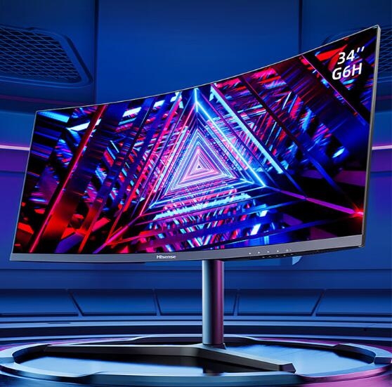 1499元 海信新款34寸带鱼屏上架:165Hz高刷、1ms急速响应 - v2ra小站