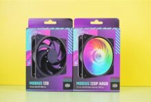 199元风冷新选择!酷冷至尊莫比乌斯120P ARGB风扇图赏 - v2ra小站