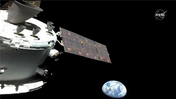 NASA发布猎户座首张绕月拍地球照片:上次拍摄还是50年前 - v2ra小站