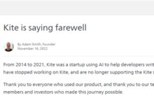 坚持8年无奈放弃:“AI编程神器”Kite宣布停止支持并开源 - v2ra小站