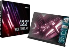 机箱侧板塞进屏幕!华擎推出13.3英寸机箱副屏:售价达千元 - v2ra小站