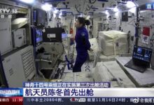 神十四乘组进行第三次出舱!预计6.5小时 将完成问天舱全景相机抬升 - v2ra小站