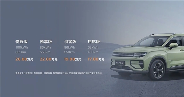 国内首款纯电平台皮卡 吉利雷达RD6上市：17.88万元起 - v2ra小站