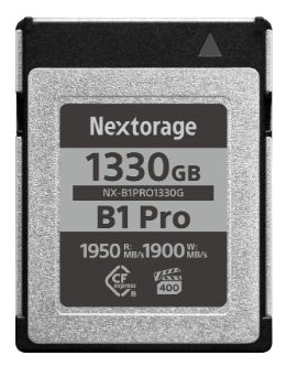 写入可达1.9GB/s！Nextorage发布世界最快CFExpress Type B存储卡 - v2ra小站