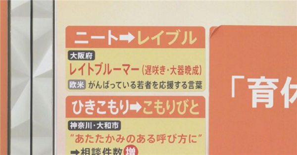 城会玩!日本建议改称“啃老族”为“大器晚成者”:还有“糖尿病”病名 - v2ra小站