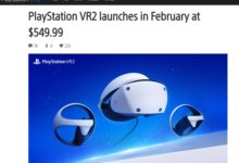 4006元 索尼PS VR2上市定档：2023年2月见 PS5绝配 - v2ra小站