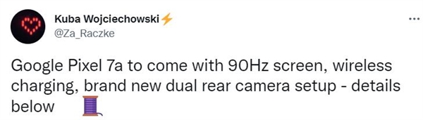 Redmi千元机已普及120Hz!谷歌中端机Pixel 7a将升级为90Hz高刷屏 - v2ra小站