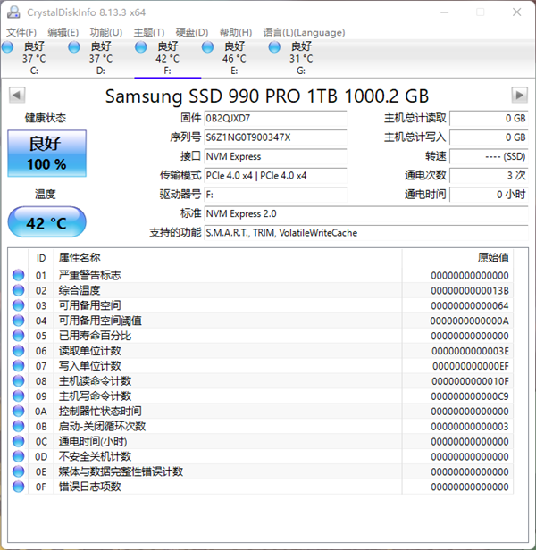 PCIe 4.0速度创新高 三星990 PRO 1TB版本上手 - v2ra小站