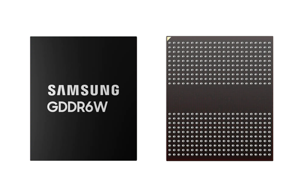 三星发布全新GDDR6W显存:性能容量翻倍 逼近HBM2E - v2ra小站