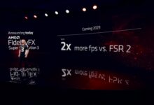 对标N卡DLSS3 AMD预告FSR 3优化技术：2倍游戏性能 - v2ra小站