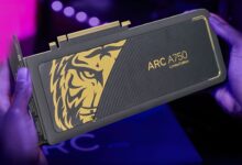 2469元！Intel为中国大陆定制土豪金Arc A750显卡 - v2ra小站