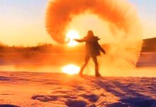 严寒侵袭 北方梦幻的泼水成冰是啥原理？专家解答来了 - v2ra小站