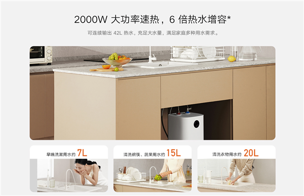 小米发布米家智能小厨宝7L S1：2000W速热、1年省电100度 - v2ra小站