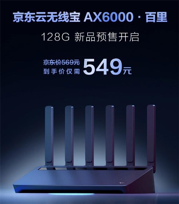 549元 京东云推AX6000路由器:8天线+2.5G网口 还能“赚钱” - v2ra小站