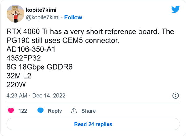不超3500元？RTX 4060 Ti曝光 显存被NV刀：性能干翻3080 功耗惊喜 - v2ra小站