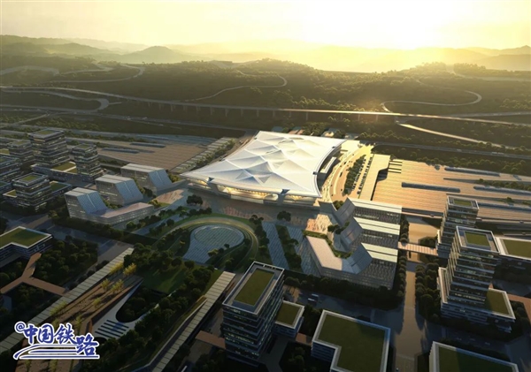 西安东站正式开工：40万平米 “八百里秦川”气势恢宏 - v2ra小站