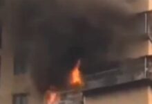 小太阳起火直接泼水导致爆燃烧家 消防科普正确救火“姿势” - v2ra小站