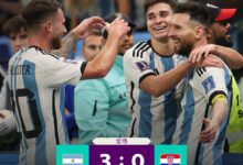 阿根廷3-0克罗地亚晋级决赛！梅西创纪录之夜：成现役世界杯射手王 - v2ra小站