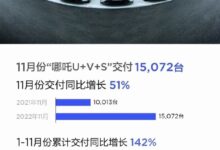 便宜才是王道?不到20万买中大型纯电轿跑 哪吒11月销量破1.5万辆 - v2ra小站