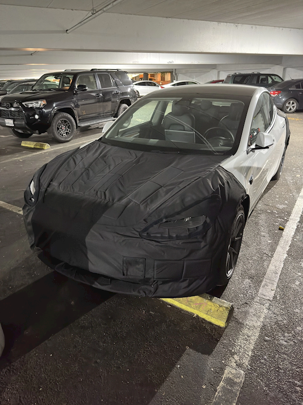 能卖到20万以内?疑似改款特斯拉Model 3曝光:前脸有变 - v2ra小站