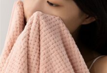 手感软糯、吸水性好:洁丽雅加厚浴巾29.9元包邮 - v2ra小站