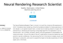 加码VR头显!苹果大力招募神经渲染研究人员 - v2ra小站