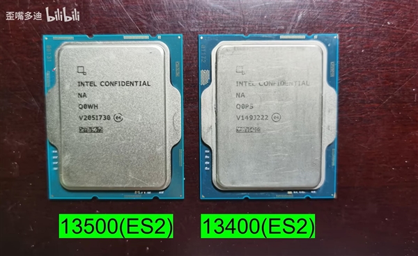 “垃圾佬”Up主上手Intel酷睿i5-13500 ES散片：性能比12代快超60% - v2ra小站