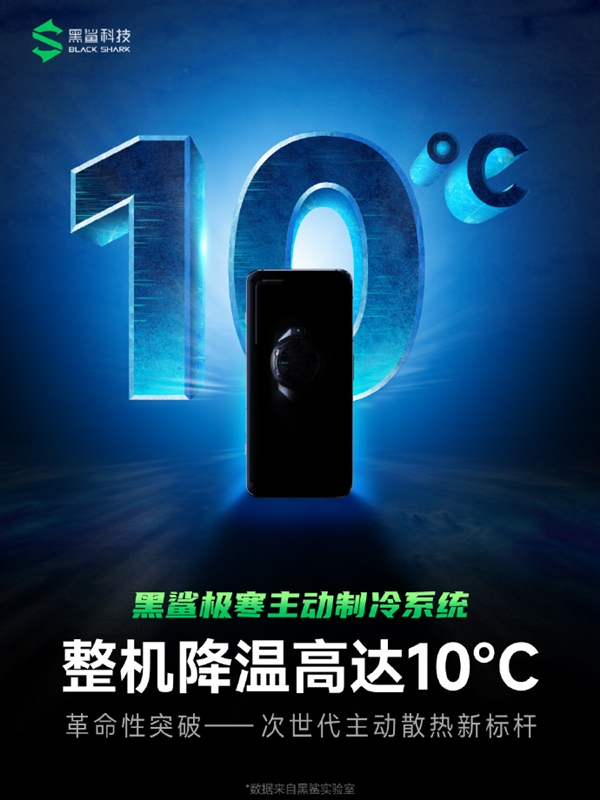 黑鲨推出极寒主动制冷系统：把“空调”安装在手机上 - v2ra小站