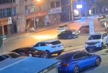 五菱宝骏行驶中爆炸 车内有物体炸出数米高 - v2ra小站