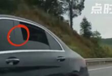 警惕！男子高速变道遭后车扔石子碰瓷：记录仪拍下完整过程 - v2ra小站