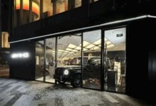 广州市中心上演现实版GTA 男子抢夺奔驰AMG展厅大G展车 - v2ra小站