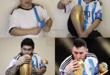 有点辣眼睛！泰国网红低成本COS梅西亲吻大力神杯 - v2ra小站