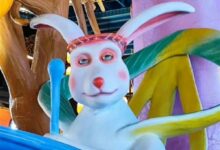 南宁兔子灯被吐槽羊不羊兔不兔火了 表情被网友收藏:“打工人”写照 - v2ra小站