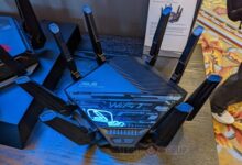 华硕全球首秀四频段Wi-Fi 7路由器:峰值下载2.5万兆 - v2ra小站