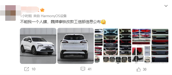 新款魏牌拿铁DHT-PHEV亮相惹争议 网友吐槽：不能我一个人瞎 - v2ra小站