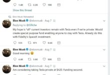 话真不能乱说!四年前“一句话” 马斯克可能要赔数十亿元 - v2ra小站