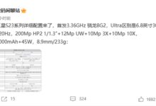 首发3.36GHz二代骁龙8！三星Galaxy S23系列顶配超1万元 - v2ra小站