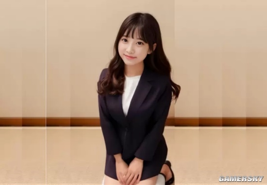 AI绘制日本女性社畜形象：穿OL制服的职场美女 - v2ra小站
